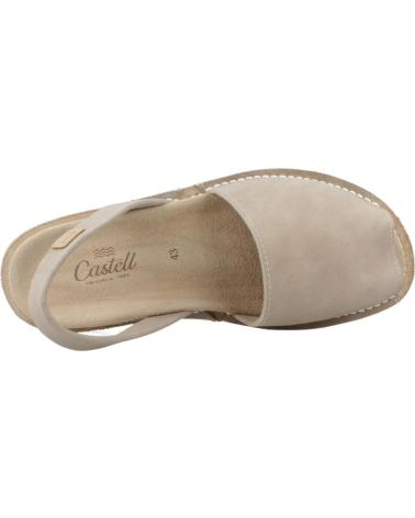 Man Sandals CASTELL SANDALIAS HOMBRE MODELO 1059C COLOR BEIS RUSTIC