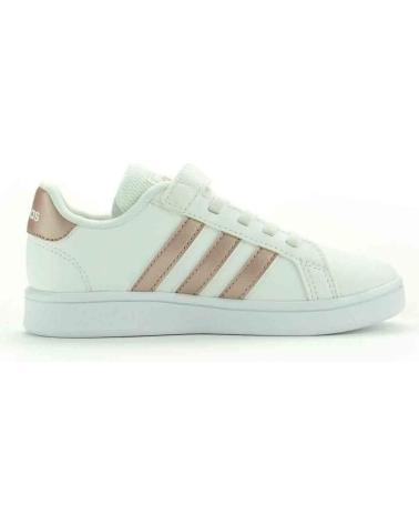 Deportivas ADIDAS  de Niña GRAND COURT C EF0107 BLANCO -  ROSA