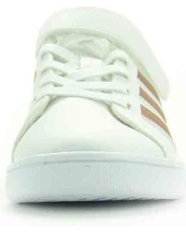 Deportivas ADIDAS  de Niña GRAND COURT C EF0107 BLANCO -  ROSA