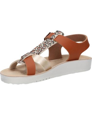Sandálias GEOX  de Menina J45EAG 05404 J SANDAL COSTAREI GI  C5B2U BISCUIT-PLATINUM
