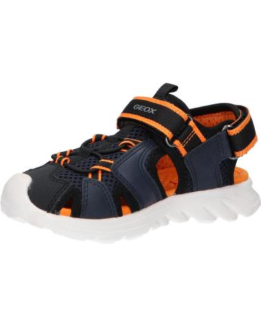 Sandalen GEOX  für Junge J45F1F 014ME J SANDAL AIRADYUM BO NAVY-ORANGE  C0659