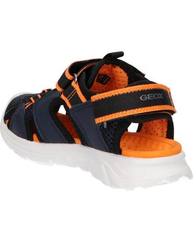 Sandalen GEOX  für Junge J45F1F 014ME J SANDAL AIRADYUM BO NAVY-ORANGE  C0659