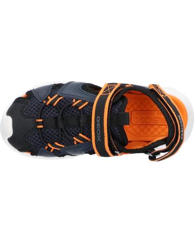 Sandalen GEOX  für Junge J45F1F 014ME J SANDAL AIRADYUM BO NAVY-ORANGE  C0659