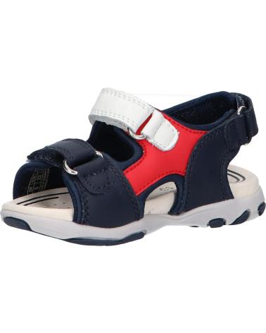 Sandalen GEOX  für Junge B4559A 08515 B SANDAL FLAFFEE NAVY-RED  C0735