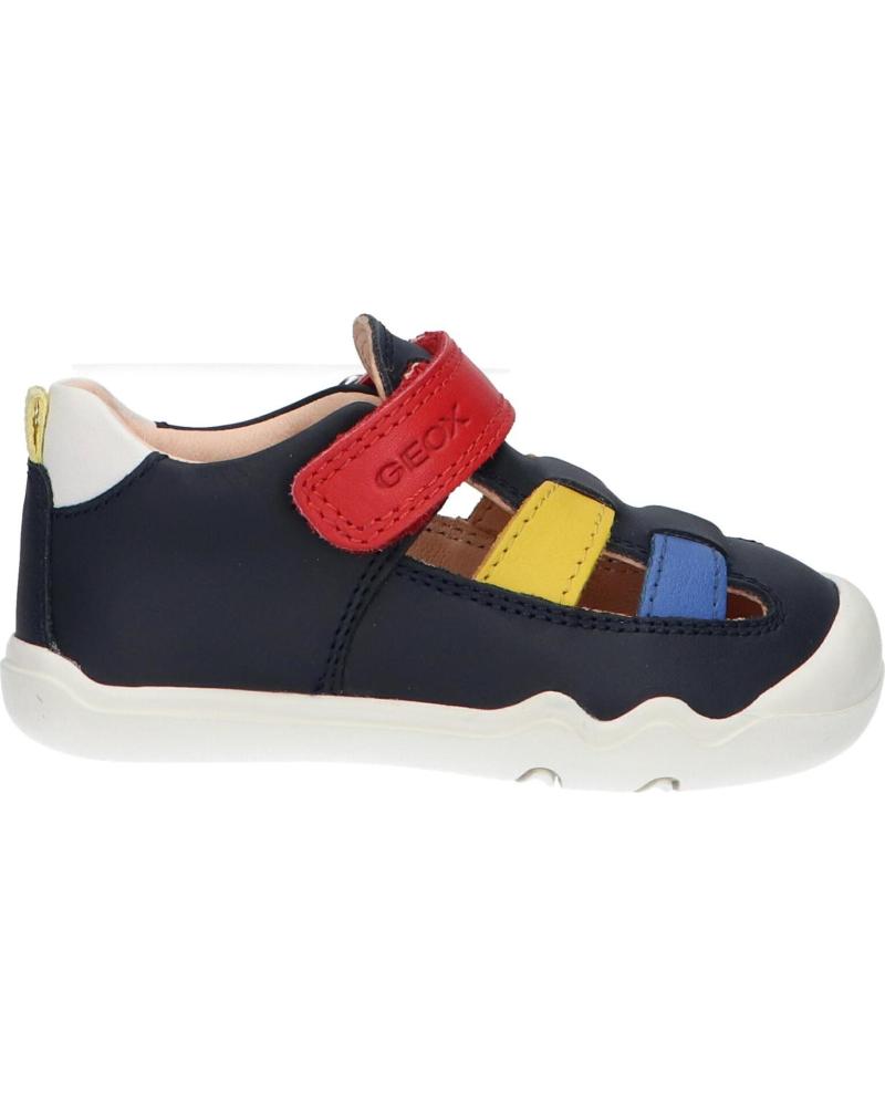boy Sandals GEOX B555WA 00085 B STEPPIEUP A NAVY-MULTICOLOR  C4243