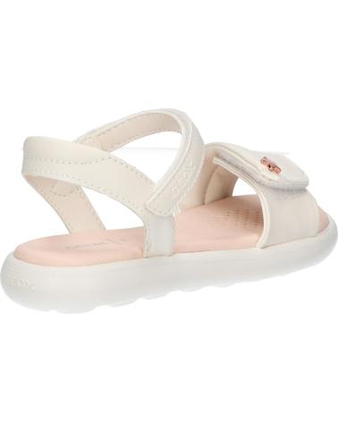 Sandálias GEOX  de Menina J55MSD 000BC J SANDAL PUFFYPOP LT IVORY  C1058