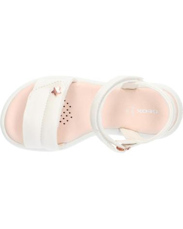 Sandálias GEOX  de Menina J55MSD 000BC J SANDAL PUFFYPOP LT IVORY  C1058