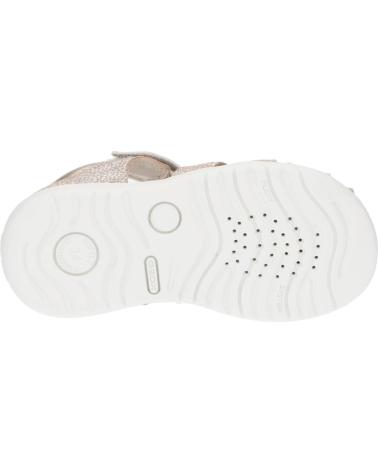 Sandalen GEOX  für Mädchen B254WB 0MABC B S MACCHIA  C5379 BEIGE-LT GOLD