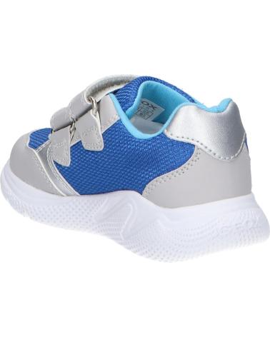 boy Trainers GEOX B454UA 01454 B SPRINTYE  CK41L ROYAL-LT GREY