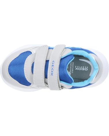 boy Trainers GEOX B454UA 01454 B SPRINTYE  CK41L ROYAL-LT GREY