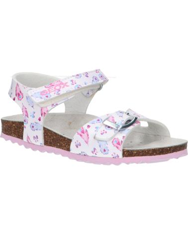 Sandálias GEOX  de Menina J028MC 000QD J ADRIEL C1030 WHITE-LAVENDER  BLANCO