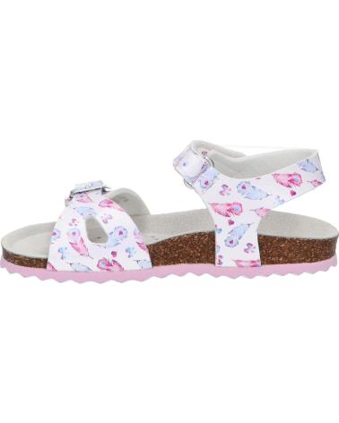 Sandálias GEOX  de Menina J028MC 000QD J ADRIEL C1030 WHITE-LAVENDER  BLANCO