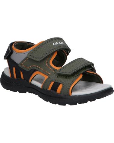 Sandalias de Niño GEOX J155XB 015CE J VANIETT C0623 MILITARY-ORANGE VERDE
