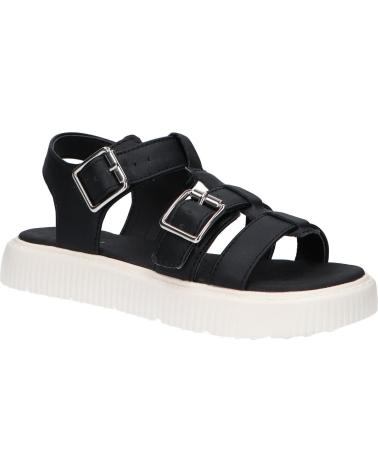 girl Sandals GEOX J45DBJ 000BC J SANDAL KODETTE BLACK  C9999