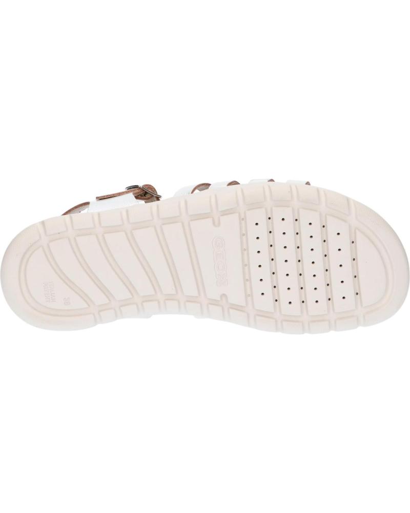Geox J Sandal Soleima Gir - Sandali In Pelle Per Bambine E Ragazze, Comodi Ed Eleganti