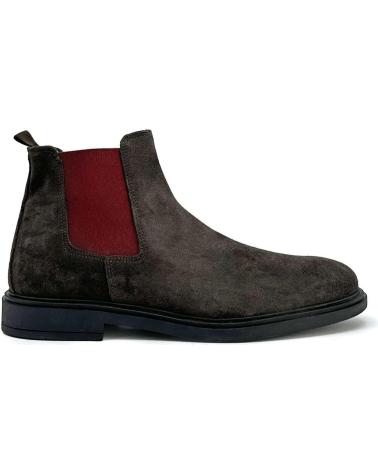 Botines DUCA DI MORRONE  de Hombre MARTINO - SUEDE TAUPE-BORDO  BROWN