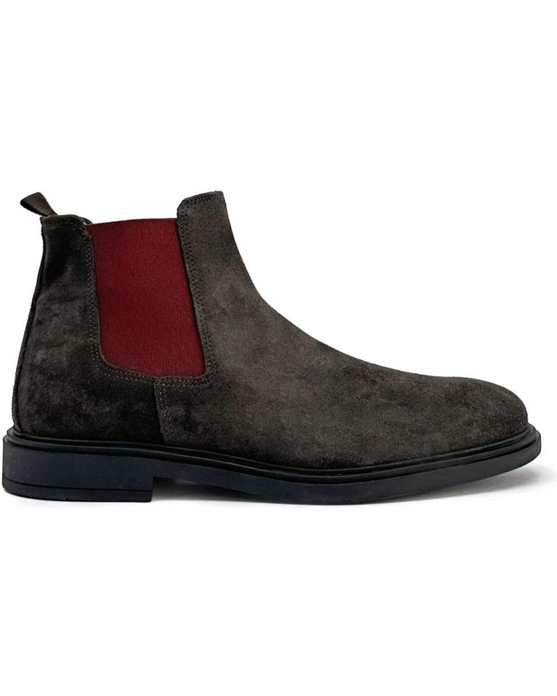 Botines DUCA DI MORRONE de Hombre MARTINO - SUEDE TAUPE-BORDO BROWN Botines DUCA DI MORRONE de Hombre MARTINO - SUEDE TAUPE-BORDO BROWN