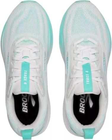 Zapatillas deporte BROOKS  pour Femme 1204411B198 TRACE 4  BRIGHT WHITE-LIMPET-OYSTER