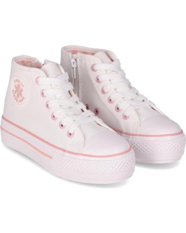 Stiefel CHIKA10  für Mädchen CITY UP 46  BLANCO-WHITE