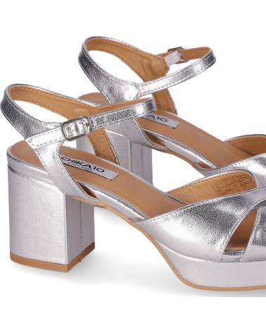 Sandalias CHIKA10  de Mujer FLORA 25  PLATA-SILVER
