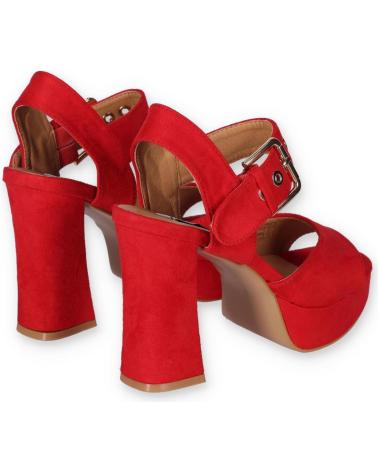 Sandales CHIKA10  pour Femme JOLIE 11  ROJO-RED