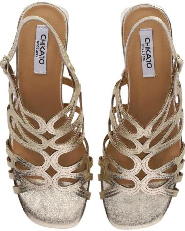 Sandálias de Mulher CHIKA10 MELANIA 05 ORO-GOLD