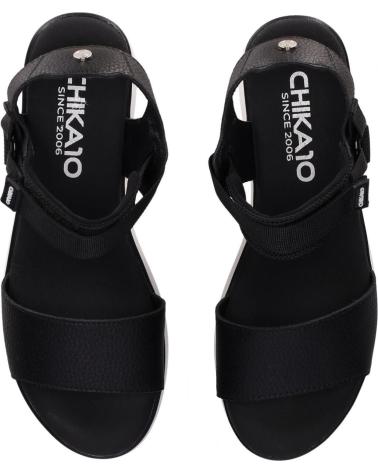 Sandálias CHIKA10  de Mulher ROCO 08  NEGRO-BLACK