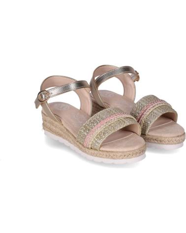 Sandali CHIKA10  per Bambina GOLONDRINA 06  PLATINO-LG GOLD