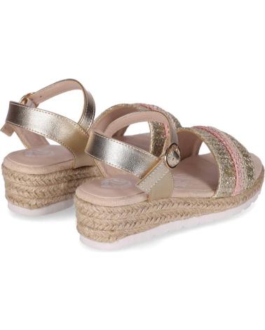 Sandali CHIKA10  per Bambina GOLONDRINA 06  PLATINO-LG GOLD