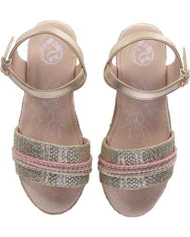 Sandali CHIKA10  per Bambina GOLONDRINA 06  PLATINO-LG GOLD