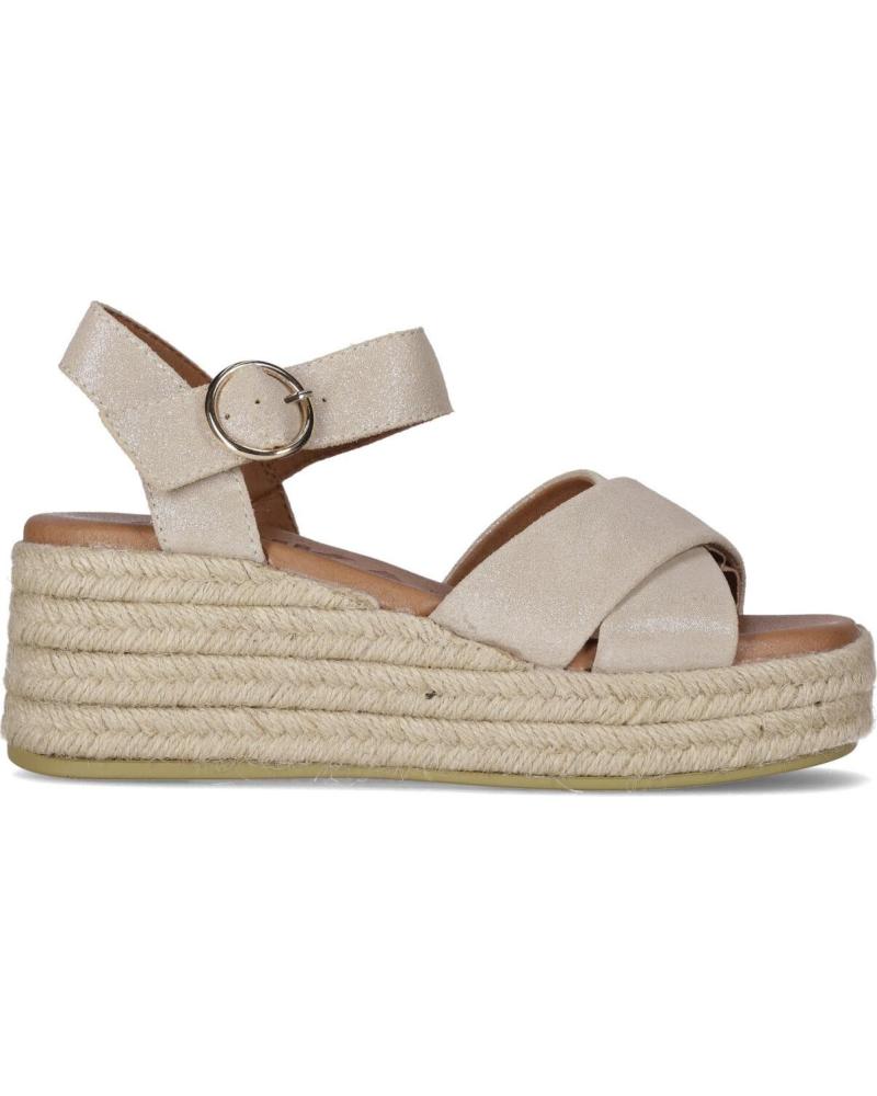 Sandalias CHIKA10  de Mujer NEW BONITA 07  PLATINO-LG GOLD