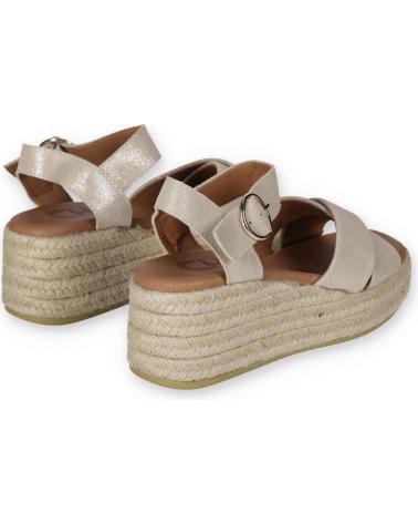 Sandalias CHIKA10  de Mujer NEW BONITA 07  PLATINO-LG GOLD