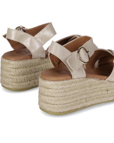 Sandalias CHIKA10  de Mujer NEW BONITA 07  PLATINO-LG GOLD