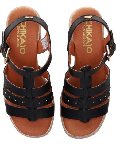 Sandalias de Mujer CHIKA10 VIOLIN 01 NEGRO-BLACK