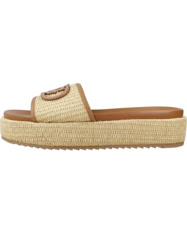 Woman Flip flops GUESS LONNEY FLJLNY FAB19  MARRóN