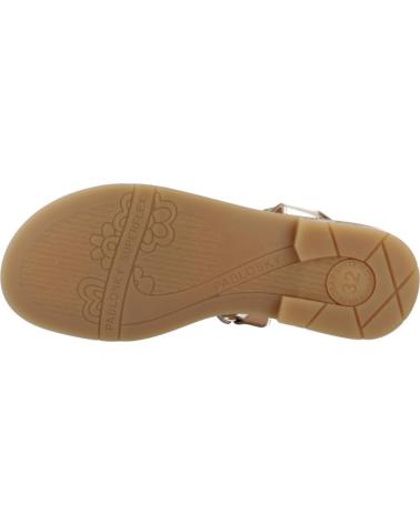 Sandali per Bambina PABLOSKY SANDALIAS NINA MODELO 438086P COLOR ORO CHMPGN CHMPGN