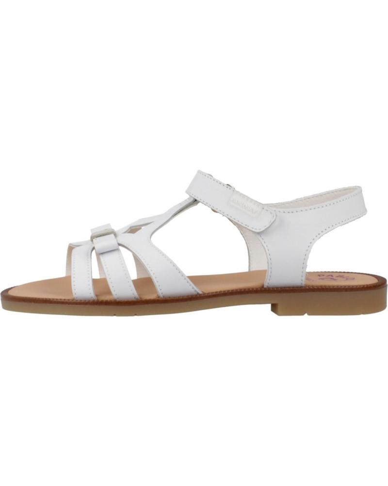 PABLOSKY SANDALIAS NINA MODELO 438600P COLOR  BLANCO