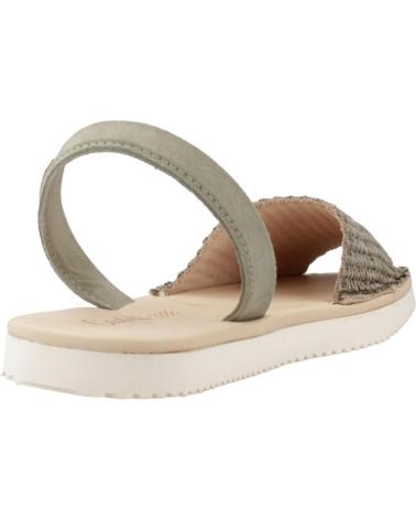 Sandalias de Mujer CASTELL SANDALIAS MUJER MODELO 1097C COLOR VERDE KAKY