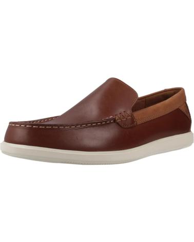Halbschuhe für Herren CLARKS MOCASINES HOMBRE MODELO BRATTON LOAFER COLOR MARRON DRKTAN