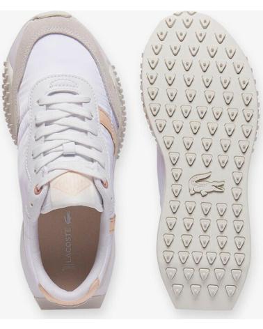 Scarpe sport LACOSTE  per Donna 49SFA0113  WHT LT PNK