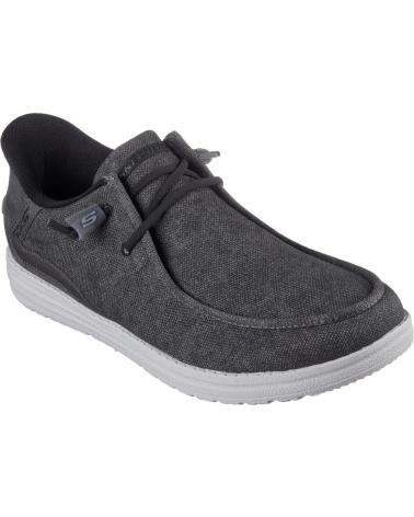 Man shoes SKECHERS CALZADO MARCA MODELO MELSON - CORONADO PARA HOMBRE  MARINO