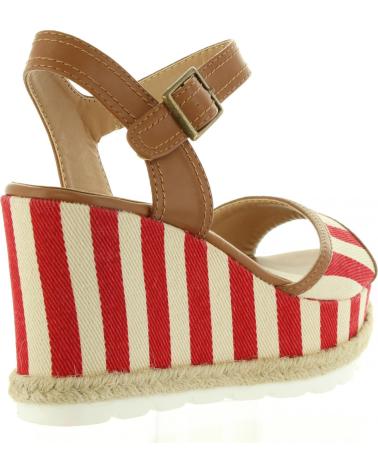 Woman Sandals REFRESH 63508  LONA ROJO