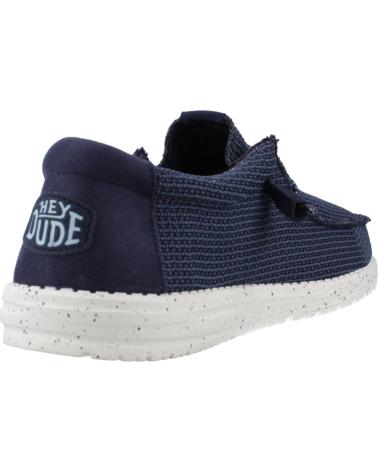 Schuhe HEY DUDE  für Herren ZAPATILLAS LONA WALLY SPORT HOMBRE MARINO  AZUL