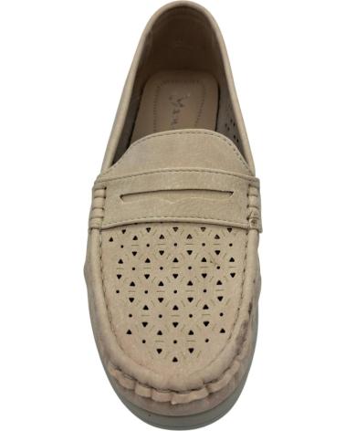 Mocasines CALZADOMANIA  de Mujer MOCASIN CUNA MUJER  BEIGE