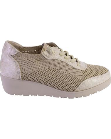 Deportivas TREINTAS  de Mujer L4350 ZAPATILLAS CASUAL DE MUJER  BEIGE