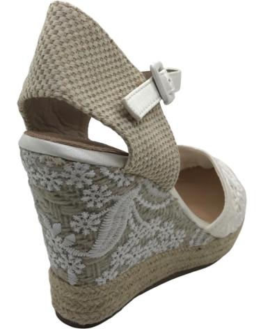 Sandalias MANDARINA  de Mujer ESPARTENA CUNA NOVIA SHOES AYANA  BLANCO