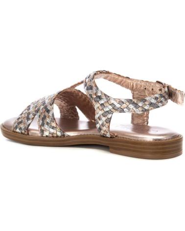 Sandales CARMELA  pour Femme SANDALIA DE MUJER EN PIEL CON DISENO TRENZADO  NUDE