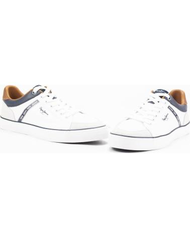 Scarpe sport PEPE JEANS  per Uomo KENTON STAGE  BLANCO