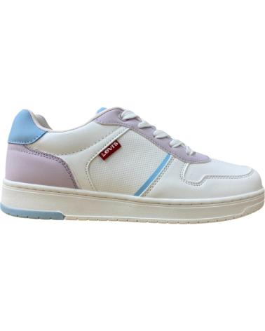 Sapatilhas LEVIS  de Mulher KICK VIRV 0133S DEPORTIVA CORDONES  MORADO