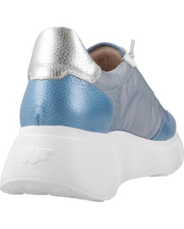 WONDERS ZAPATILLAS MUJER MODELO A3622 COLOR AZUL LGNPLT